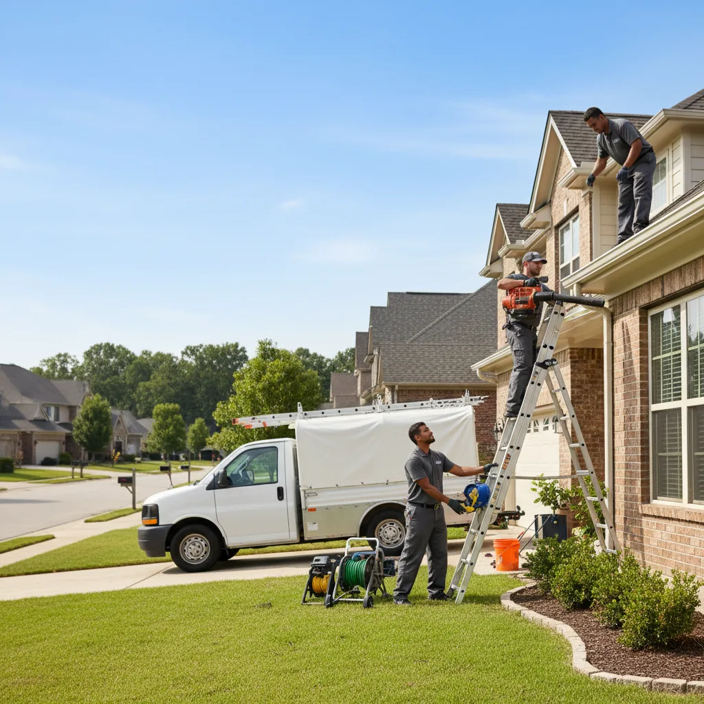 Home Gutter Service in Bingham, IL near me